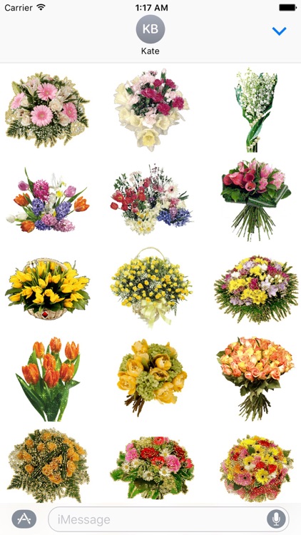 Animated Fresh Flower Bouquets