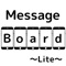 あなたの端末が簡単な操作でMessage Boardになります。