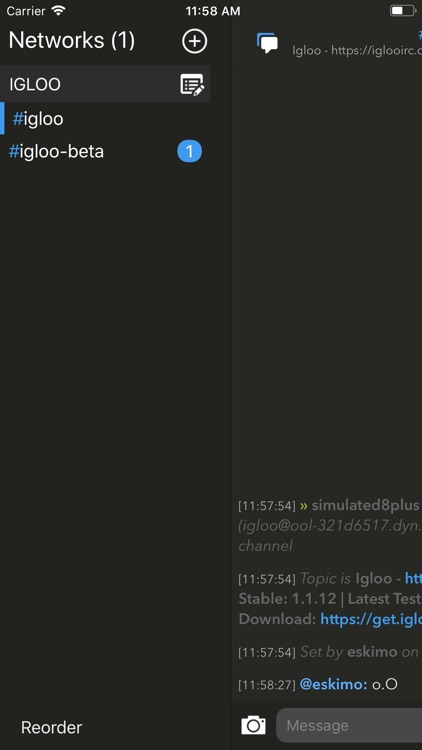 Igloo IRC