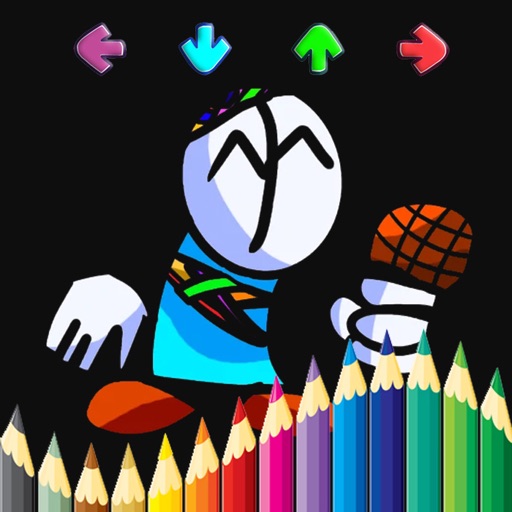 Coloring Book for Friday Music