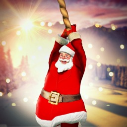 Christmas Santa Rope Hero Game