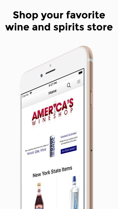 How to cancel & delete America's Wine Shop from iphone & ipad 1