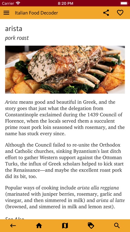 Italian Food Decoder