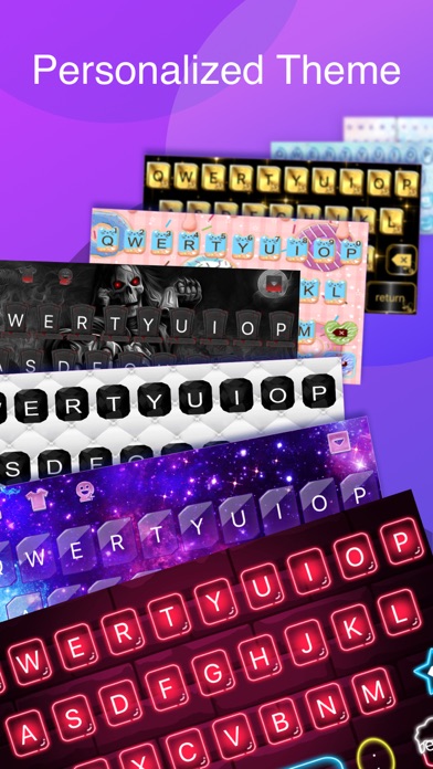 FUN Keyboard -Emoji & Themes screenshot 3