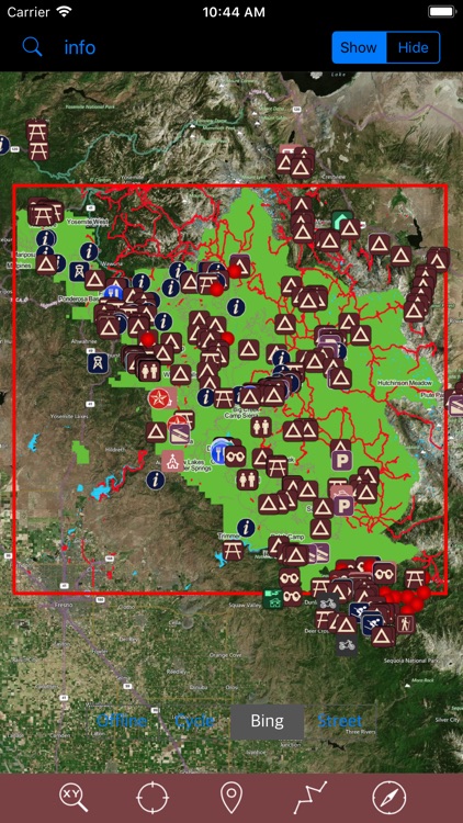 Sierra National Forest – GPS