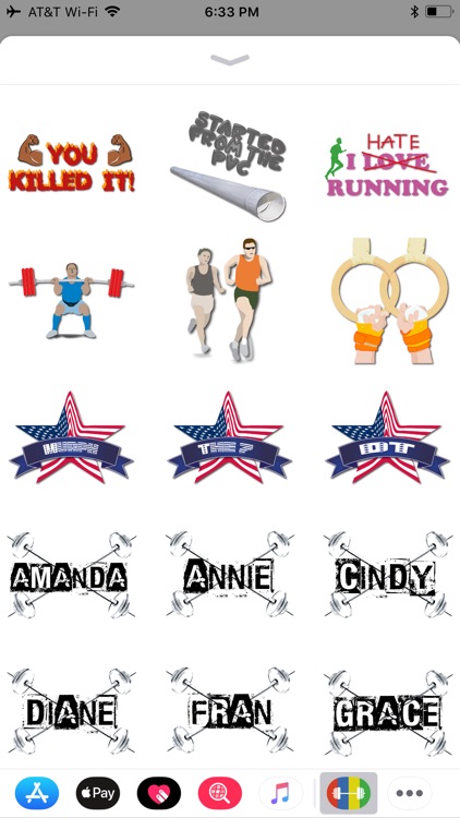 WOD Stickers