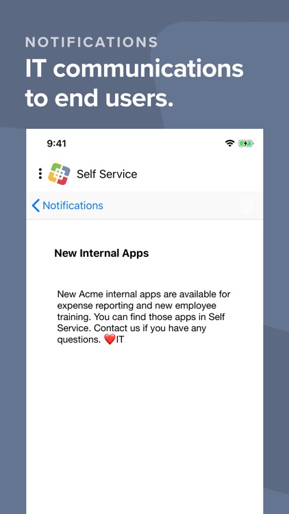 Jamf Self Service