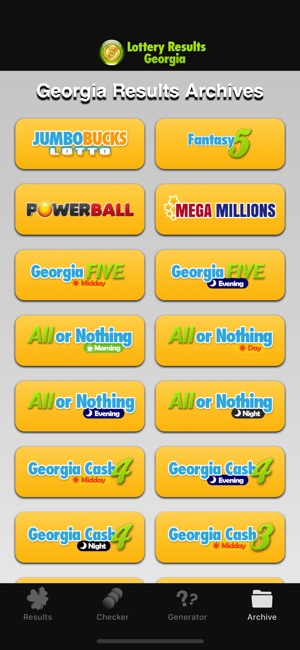 Lottery Results Georgia(圖6)-速報App