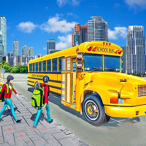 City School Bus Driving 2021 Icon