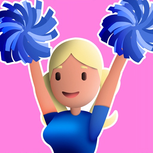 Cheerleader Run 3D icon