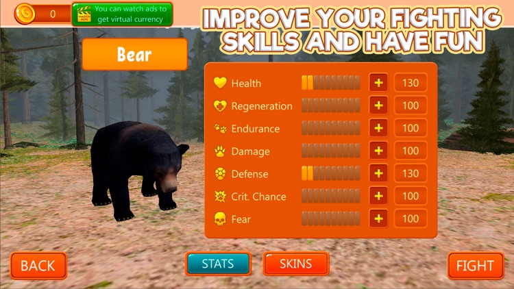 Bear Kung Fu Animal Fighting screenshot-3