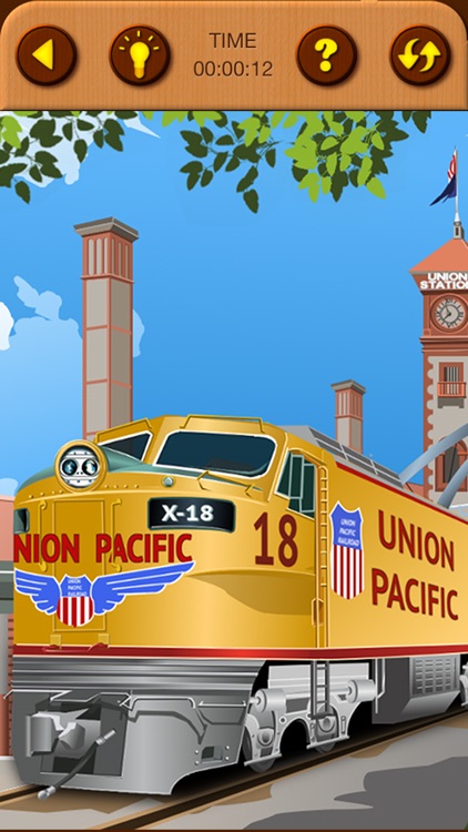 Train Jigsaw Puzzles for Kids screenshot-5