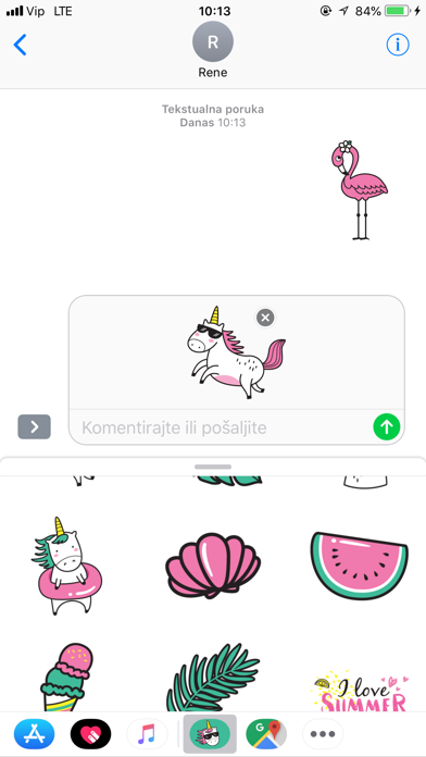 SummerTime Stickers iMessage screenshot 3