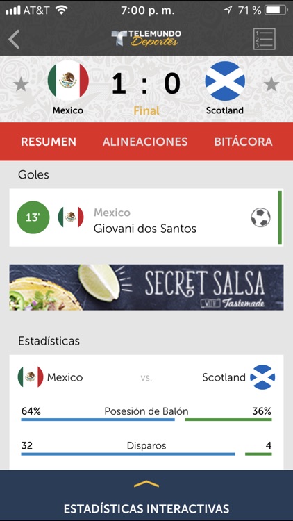 Telemundo Deportes: En Vivo::Appstore for Android