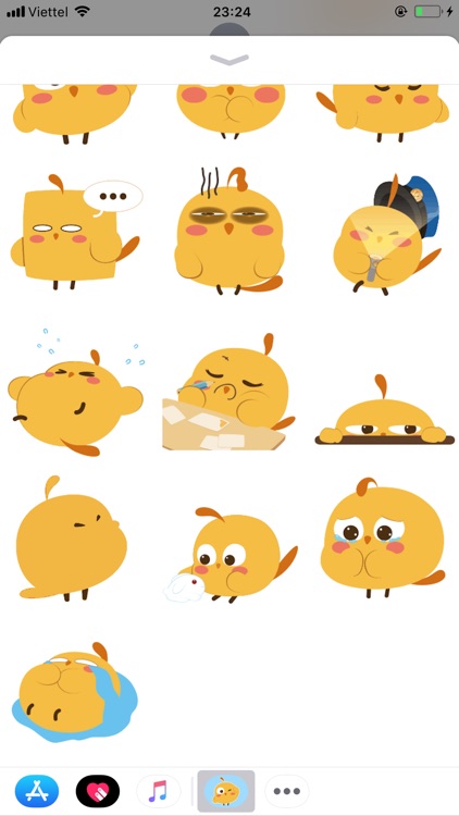 Chicks Animated Stickers