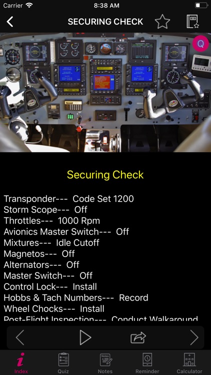 Pilot Training 310 Checklists screenshot-3