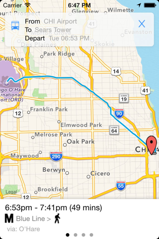 Transit Tracker - Chicago screenshot 4