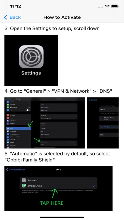 Onbibi Family Shield: Kids DNS screenshot-3