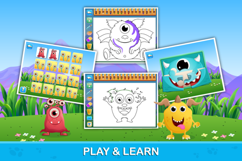 Monsters Games Creative Fun screenshot 3