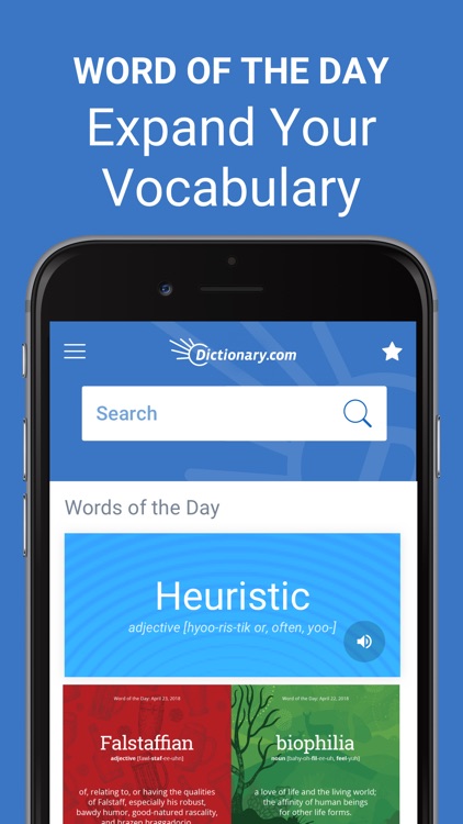 Dictionary.com Pro Learn Words