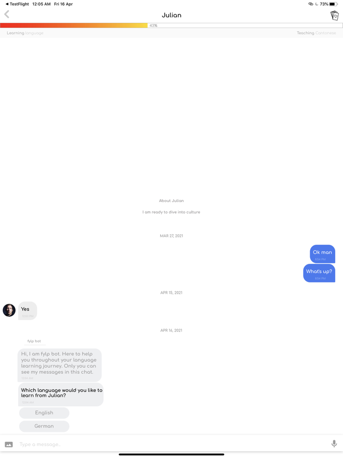 fylp - Language Exchange