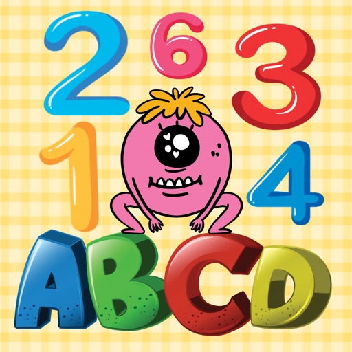 ABC & 123 Monsters For Toddler iOS App