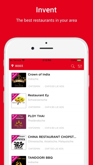 Swiss Food Delivery(圖2)-速報App