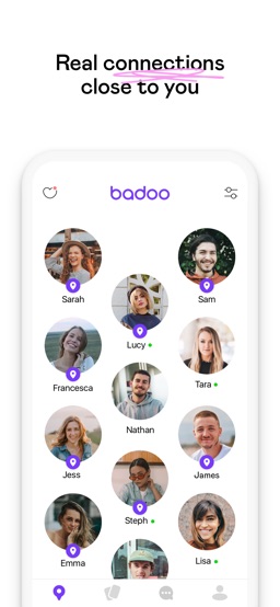 Badoo app screenshot