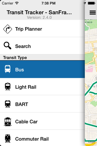 Transit Tracker - San Fran screenshot 2