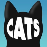 Cats Animated Text Stickers