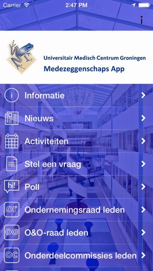 UMCG Medezeggenschap(圖1)-速報App