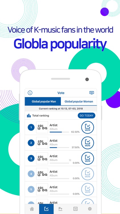 2018 Soribada Awards VOTE