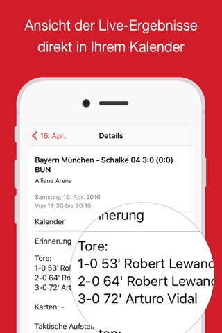 Bundesliga Spielplan-Kalender screenshot 4