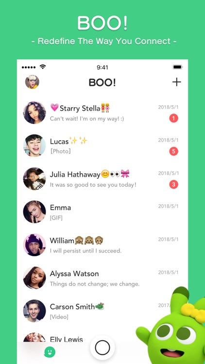 BOO!-Next Generation Messenger screenshot-0