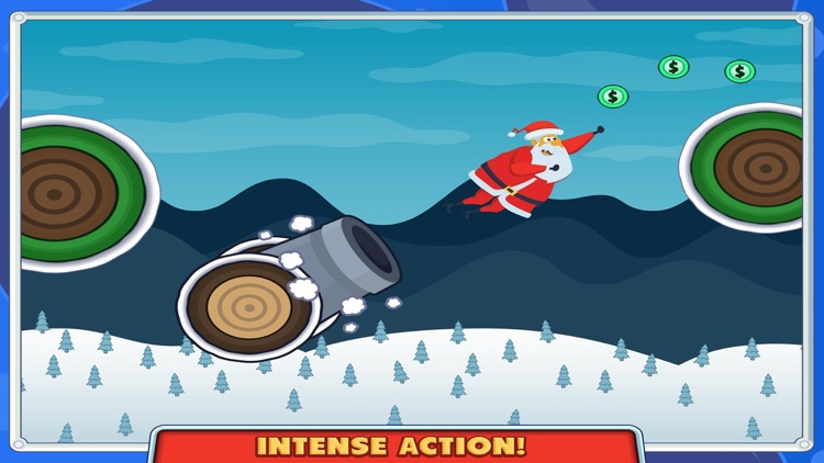 Diving Santa Jetpack Ride Jump