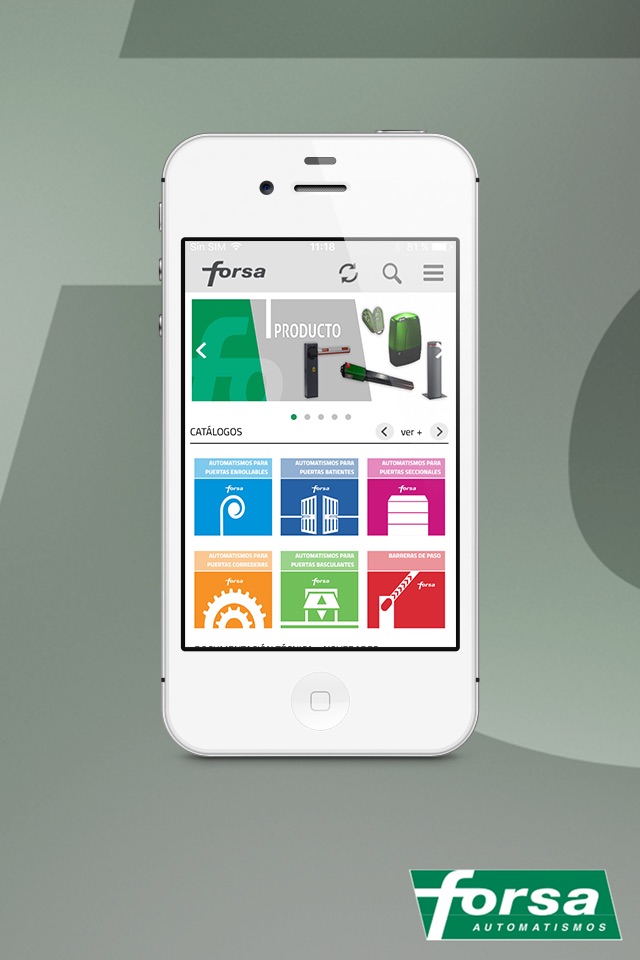 FORSA catálogos digitales screenshot 2