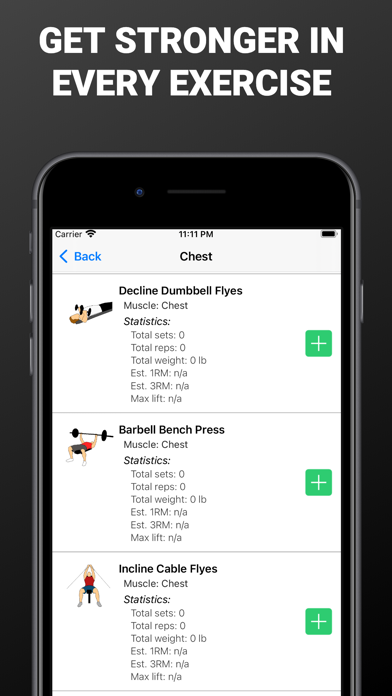 Gains - Weight Lifting & Gym screenshot 2