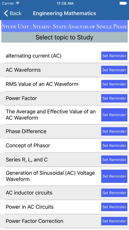 Electrical Engineering App