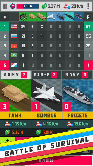 World War: Idle Clicker screenshot 2