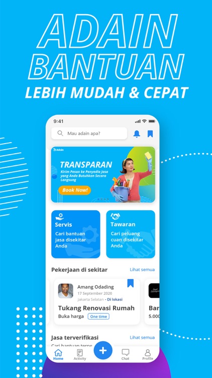 Adain: Jasa Semua Kebutuhan