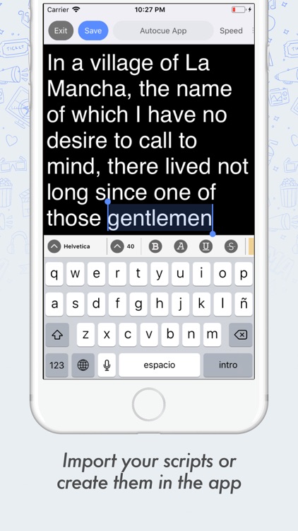 Prof. Hornet Teleprompter Lite screenshot-6