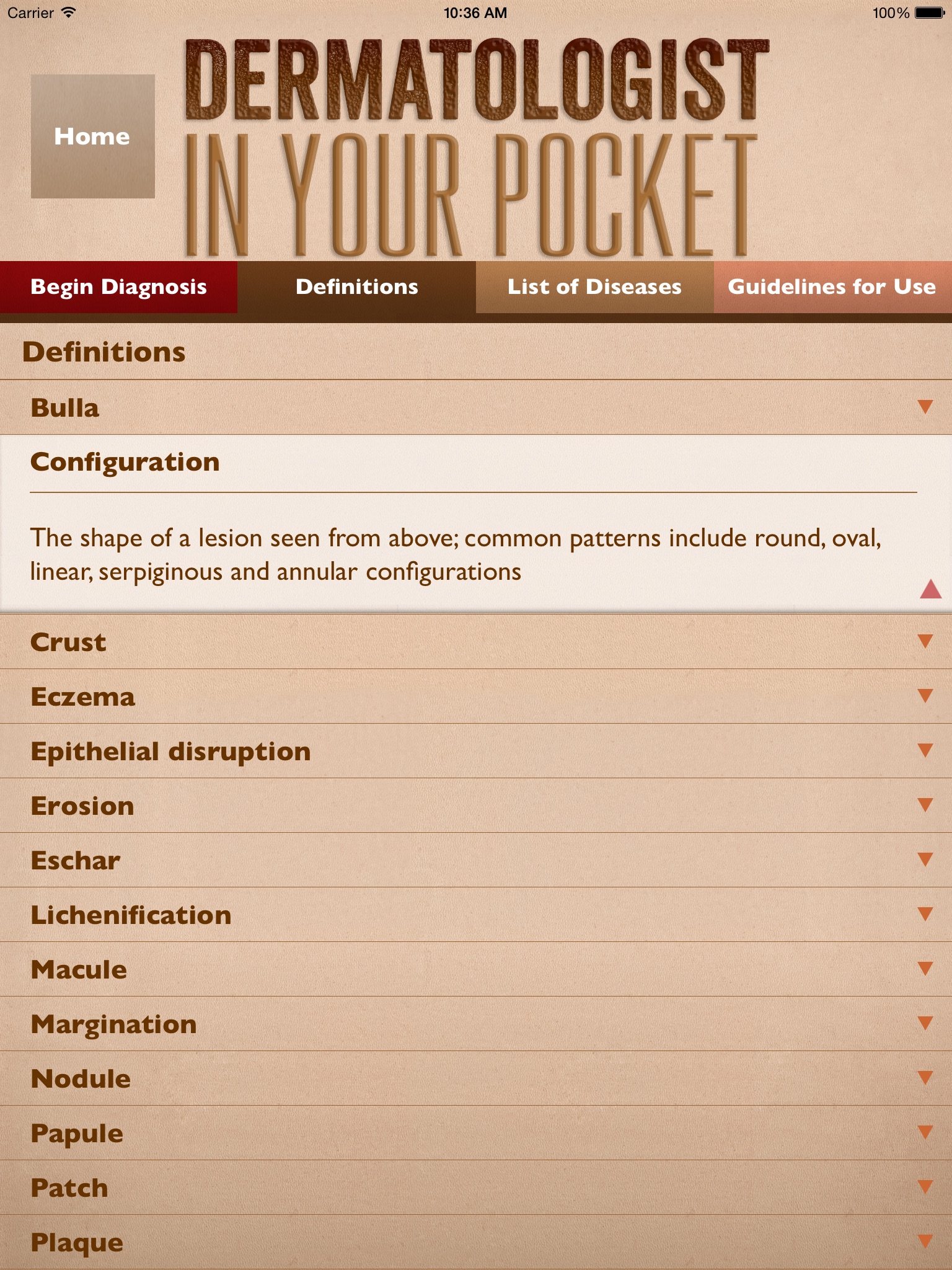 Dermatology In Your Pocket HD screenshot 3