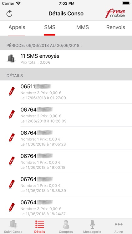 Mon compte pour Free Mobile screenshot-5