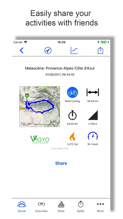 Vigyo Cycling & Running GPS screenshot-7