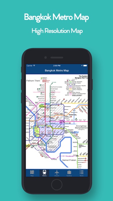 バンコクオフライン地図 - シティメトロエアポートのおすすめ画像3
