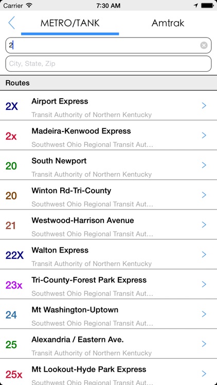 Transit Tracker - Cincinnati screenshot-4