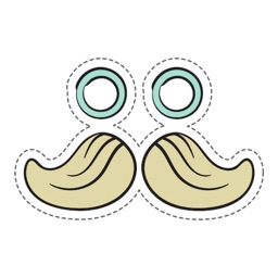 Mustache Stickers Pro