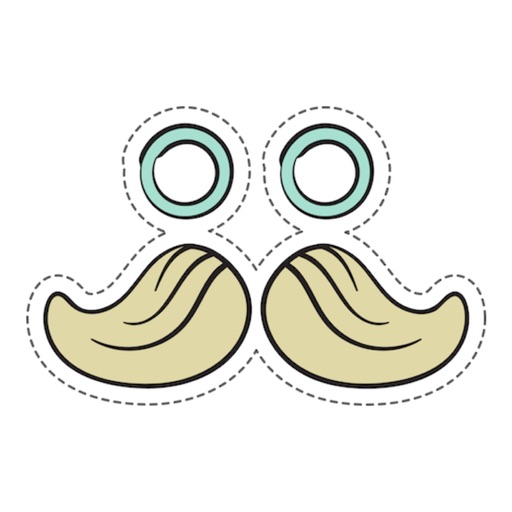 Mustache Stickers Pro icon