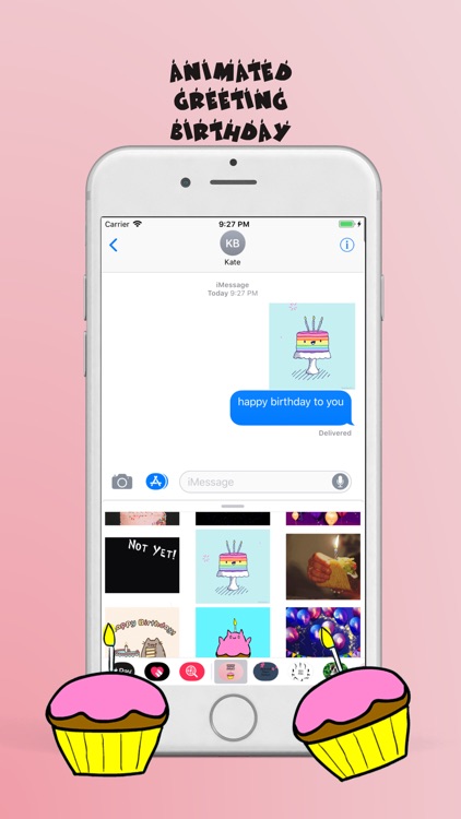 Animated Birthday Stickers