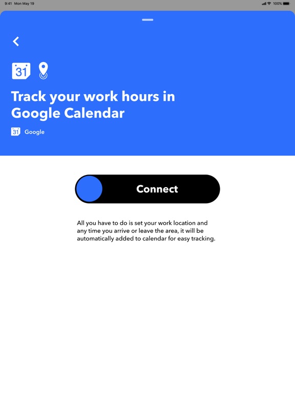 IFTTT screenshot